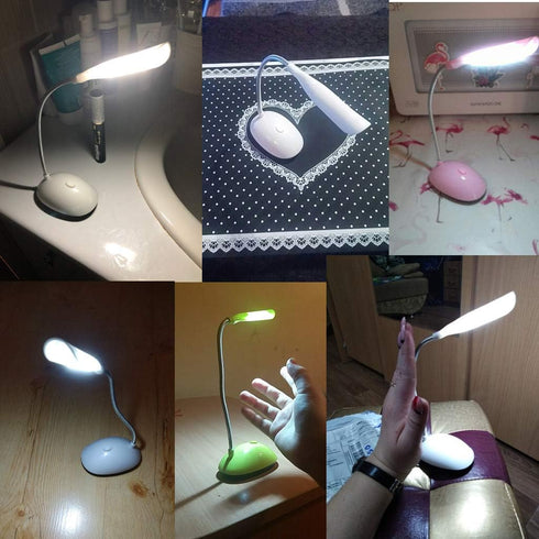 GKOXUQ 3 Foldable Reading Lamp Light Lighting Lamp With Eye For For Bedroom Office Room Sofa Bedside Color