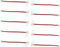 LESHOW 10Pcs 12V Solderless LED Neon Flex Connector Kit, Waterproof Quick-Install Clips for