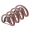 1/2 Inch x 18 Inch Sanding Belts, 20 Pack with 4 Each of 60/80/120/180/240 Grits for Woodworking, Metal Polishing