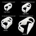 Plastic Tubing Clamps 1/4" - 5/16" Flow Control Hose Clamp, Laboratory Pinch Valve Shut Off - Pack of 5 White