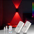 DAMI RGB Motion Sensor Night Light, Magnetic Rechargeable Wall Light with 10