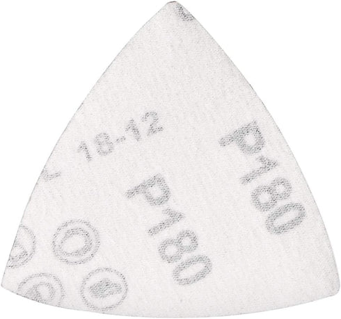 uxcell Detail Sander Sandpaper, Triangular Sanding Paper, 180 Grits, 15pcs Hook and Loop Pads
