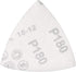 uxcell Detail Sander Sandpaper, Triangular Sanding Paper, 180 Grits, 15pcs Hook and Loop Pads