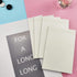Transparent Sticky Notes, 200 Sheets, 4 x 6 in Clear Waterproof Self-Stick Note Pads for School, Office (4 Packs)