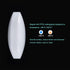 MECCANIXITY 2Pcs Olive Shape Magnetic Stirrer Mixer Stir Bar Rod 45mm(1.77") x15mm Coating for Laboratory
