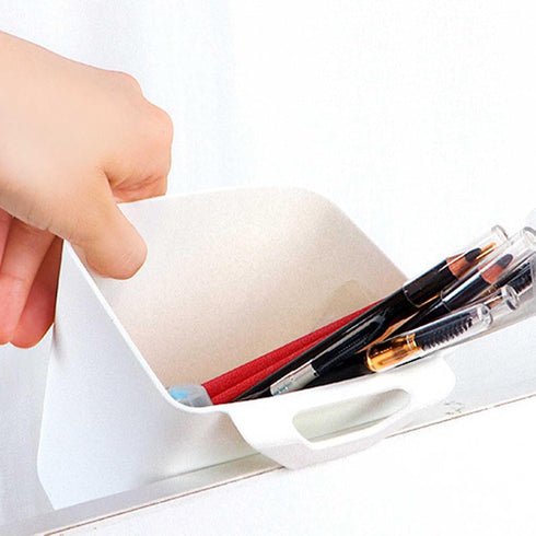Generic 2 4 Pcs Hanging Cup Holder, Rolling Cart Accessories, Hanging Pen Organizer, Storage Buckets for Office