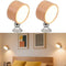 moiandtoi Rechargeable Wall Lights Battery Operated, Battery Wall Sconces Set of Two for