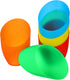 LIFKOME 5.51X3.54 Inch Set 5 Plastic Lampshade Replacement Horseshoe Lamp Cover of Lightweight Colored Lamp Shades