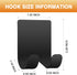 (2 Pack) Razor Holder Shaver Hook Hanger Stand Caddy Self Adhesive Stick on Hook Heavy Duty Stainless Steel Phone