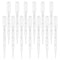 G2PLUS 200PCS 3ml Disposable Plastic Transfer Pipettes, Calibrated Droppers for Liquid, Science Lab, Essential Oils