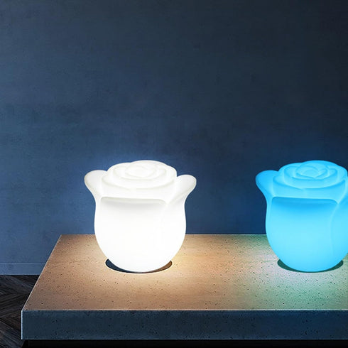 Tashace 16 Dimmable, IP65 (1PACK) LED Night Light Flower Lamp RGBW Colour Changing Lamp Mood Light with Remote, Colors