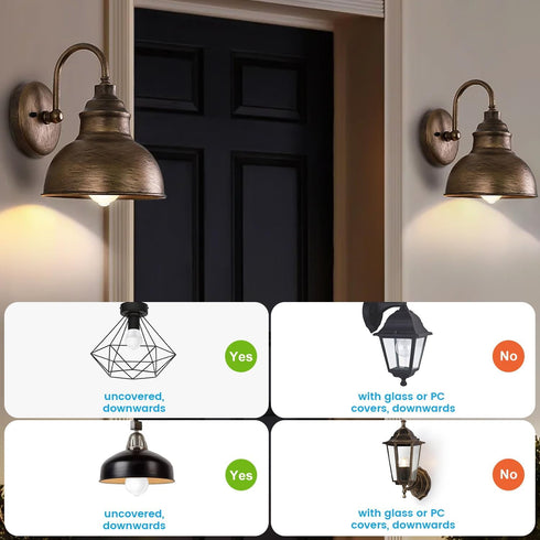 Bulbs, 13W 100W Bulb, 2700K Closet, 4 Pack Motion Sensor Light Dusk to Dawn, Equivalent, Movement Activated Security