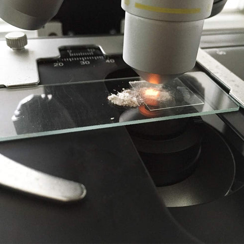 100PCS Clear Transparent Blank Microscope Slides and 100PCS Square Coverslips Cover Glass (22mm x 22mm)
