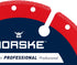 Norske Tools NDBS335 4.5 inch Mega Bite Diamond Cutoff Wheel, 7/8 inch Bore for Cutting.