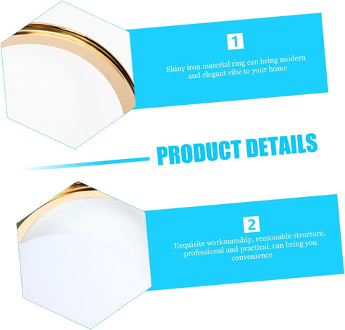 DOITOOL Elegant Chandelier Lampshade Cover Replacement - Easy to Install