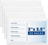 MIFFLIN-USA Index Card Holder (2x3.5”, 30 Pack), Clear Self-Adhesive Card Pockets for Organizing Storage Bins.