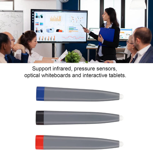 Interactive Whiteboard Pen, Benq Board Pen, 3Pcs Touch Sn Pen ABS Material for Whiteboard Multimedia