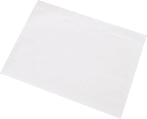 7.5" x 5.5" Shipping Label Sleeves, SJPACK Clear Adhesive Top Loading Packing List/Label Envelopes Pouches(200 Bags) by SJPACK