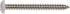 Hillman 44445 8 x 2-Inch White Pan Head Phillips Sheet Metal Screw, 15-Pack
