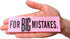Giant Pink Erasers for Big Mistakes, Large Pencil Rubber Eraser, Back to School Supplies (1 Pack)