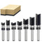 7pcs Pattern Router Bit Top Bearing 1/4 Inch Shank,Top Bearing Flush Trim