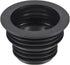 MECCANIXITY Drain Pipe Seal Hose Silicone Plug, Black Sewer Sealing Ring Connector for Kitchen Bathroom