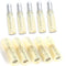 Heat Shrink Bullet Connectors, 100 Pcs Female Male Electrical Bullet Terminals for Automotive AWG 12-10