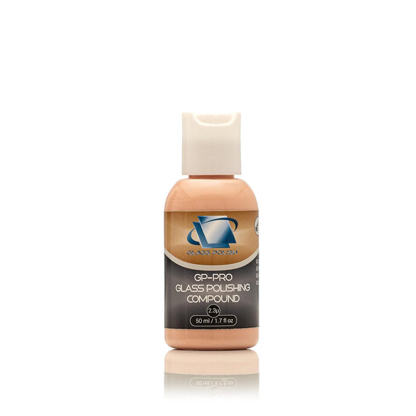 Glass Polish, 1.7oz (50ml), GP-PRO Glass Polishing Compound for All Glass Surfaces