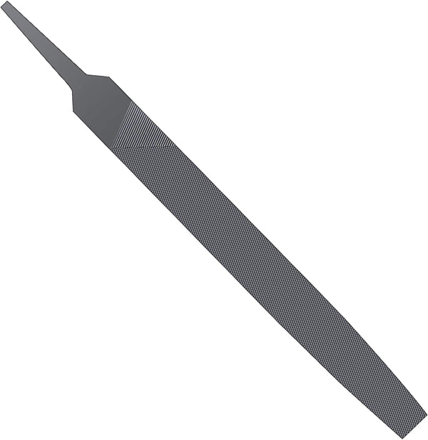 6-inch Flat Medium Cut File, Double Cut Teeth High Carbon Steel Hand File for Wood, Metal, Plastic
