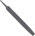 6-inch Flat Medium Cut File, Double Cut Teeth High Carbon Steel Hand File for Wood, Metal, Plastic