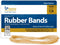 UPG225117B Rubber Bands, Upgrade Office Supply, Size #117B (7" x 1/8"), Natural Crepe, Made in USA (1 Pound Box)
