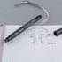 Pentel Arts Pointliner Drawing Pen, 0.8mm Black Ink, Box of 12 Pens (S20P-8A)