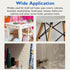 100Pcs 3/16 Inch 5 mm Closet Plastic Hole Plugs, White Screw Hole Covers, Round Button Top Shelf Hole Plugs Cabinet