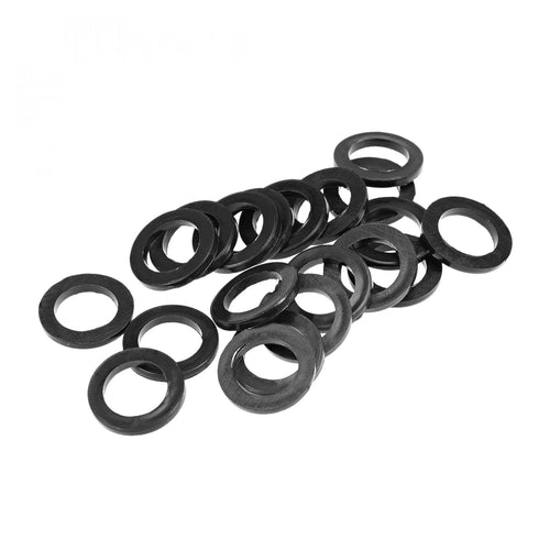 uxcell Rubber Flat Washers Pack of 20, 23mm OD, 15mm ID, 2.5mm Thickness for Faucet Pipe Water Hose