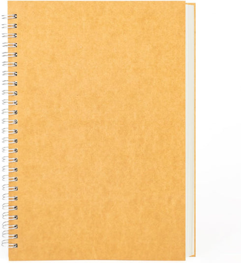 DSTELIN Blank Spiral Notebook: 9 x 6 inches, 1-Pack, Soft Cover, 160 Pages, Sketch Book