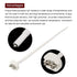 MECCANIXITY K Type Ceramic Kiln Furnace Probe Thermocouple Sensor, High Temperature -50 to 1100°C