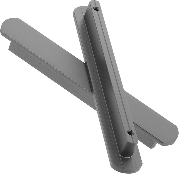 2Pcs Black T-Handle Cabinet Pulls 96Mm Hole Spacing Drawer Handles for Kitchen