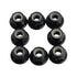 8PCS Flange M4 Lock Nuts, Serrated Nylon Self-Tightening Aluminum M4 Wheel Hardware for Axial HPI TLR ECX RC Car