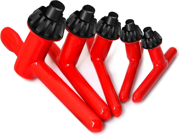 Hakkin Drill Press Chuck Key, 5 Sizes Replacement Wrench Key for Electric Drill Clamping Tool