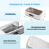 49KHz 3 650ML 304 Ultrasonic Jewelry Cleaner Machine: UltraSonic Cleaner with Cleaning Modes