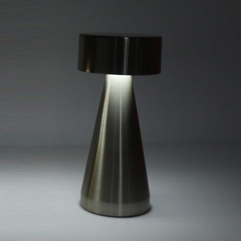 JTLB 3 Dimming LED Portable Metal Table Lamp with Touch Sensor Color Stepless Nightstand Desk Lamp Rechargeable Night