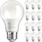 VOLIVO 12 Pack A19 LED Light Bulbs, Daylight 5000K, 9W (60 Watt Equivalent), 800 Lumens, E26 Base