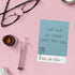 Nursing Sticky Note Pads / 4" x 6" Repositionable Snarky Medical Notes / 5 Humorous Designs / 50 Sheets Per Pad