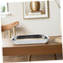 Set 2-Piece Stainless Steel Dissection Tray with Wax for Biology Lab Anatomy Study Specimen Dissecting Pan for Science