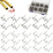 1000PCS Hot Staples Welding Rods for Plastic Repair Machine, 0.8mm 0.6mm Staples for Car Bumpers