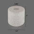 2 Pack 1-5/8-Inch G0099 White Frosted Glass Lamp Shade, Cylinder Light Fixture Replacement Globe or Cover with Fitter