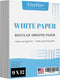 9" x 12" White Regular Paper Multipurpose Office Paper for Copy, Printing