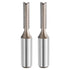 HARFINGTON 2pcs Straight Router Bit 1/2 Inch Shank 9/32" Cutting Dia, 2
