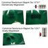 Green Magnetic Viewing Film 4x6 | Cool Magnets Science Kit for Physics Education and Magnetism Demonstrations