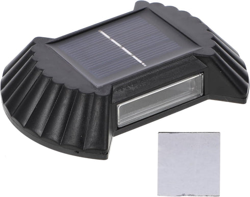 FUOYLOO Solar Powered Wall Lamp Outdoor Waterproof Garden Yard Fence Wall Light with